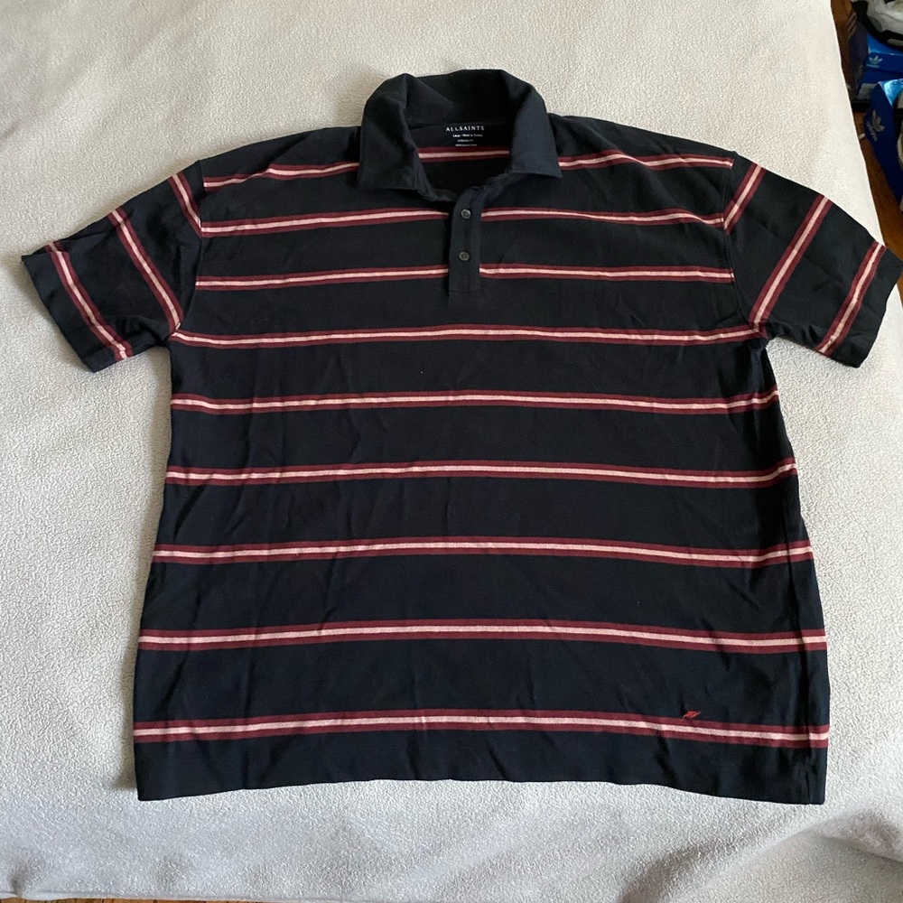 AllSaints Oversized Polo
